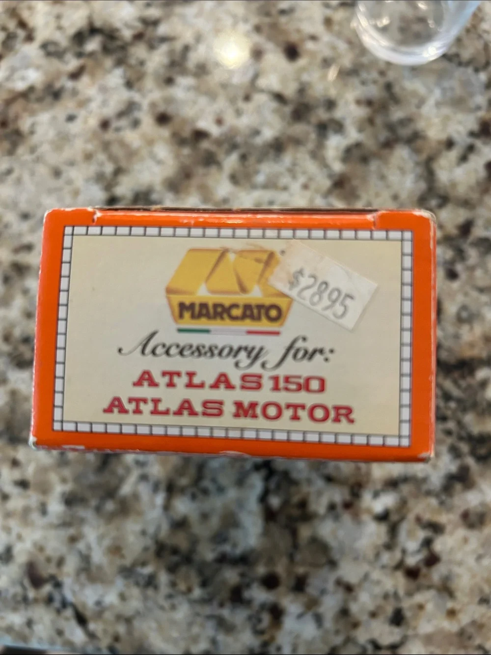 Spaghetti Pasta Roller Accessory for an Atlas Motor